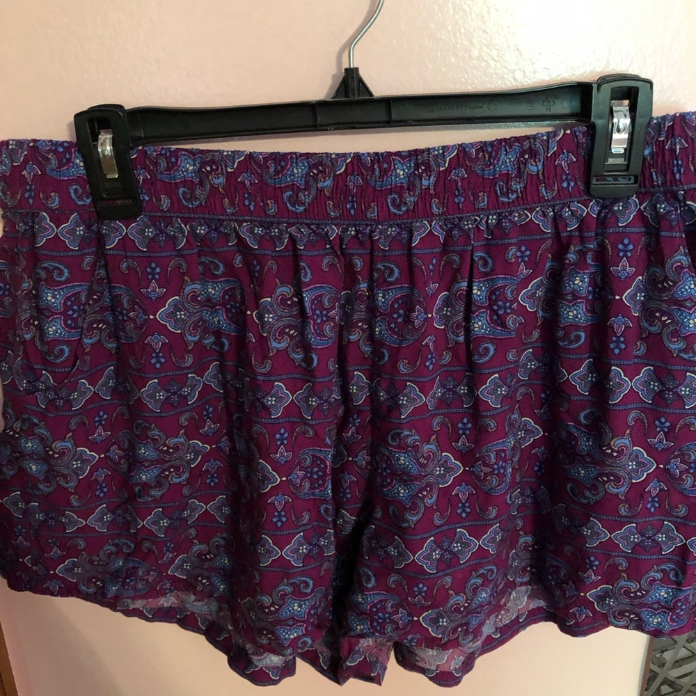patterned shorts